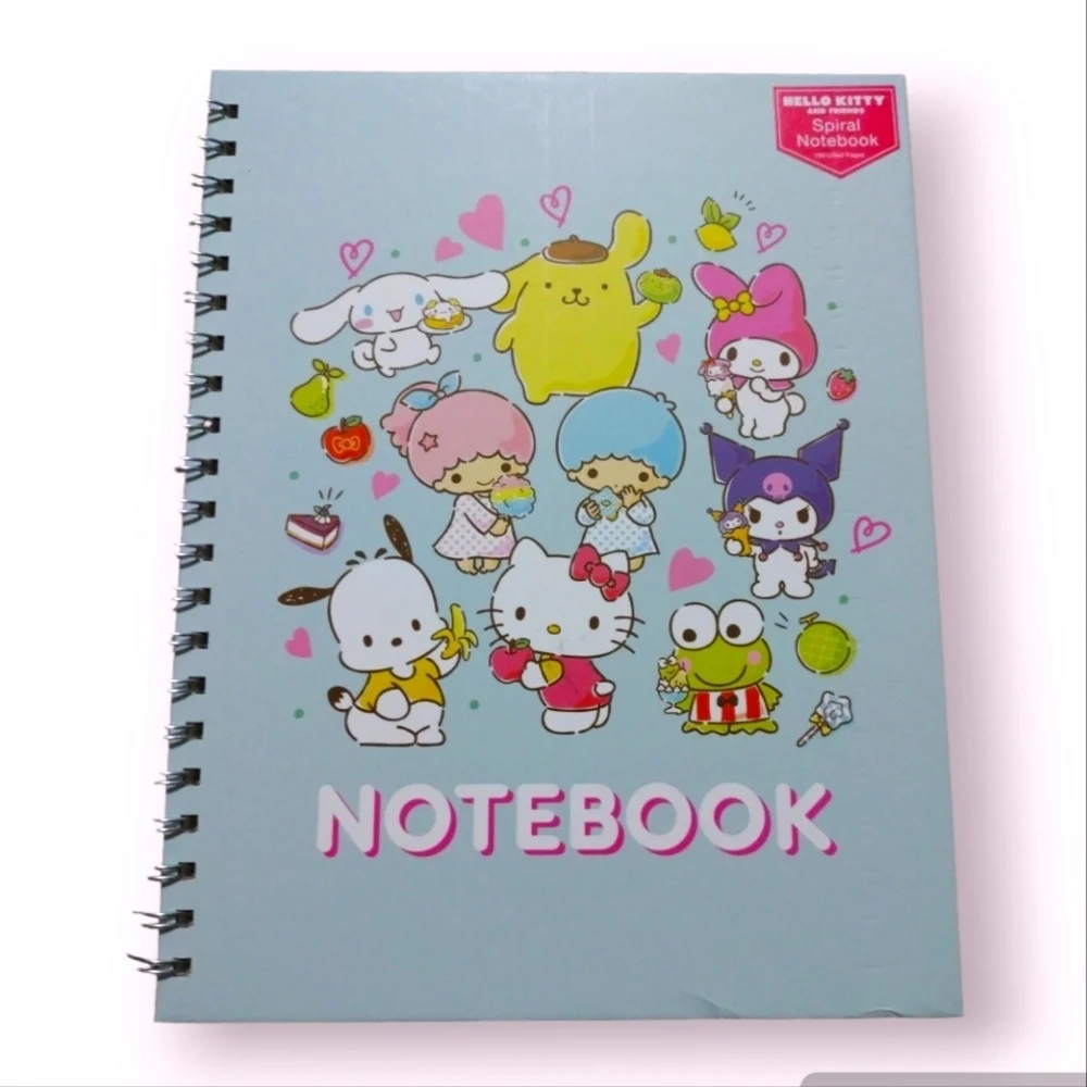 New Hello Kitty Hard Cover Large Note Book